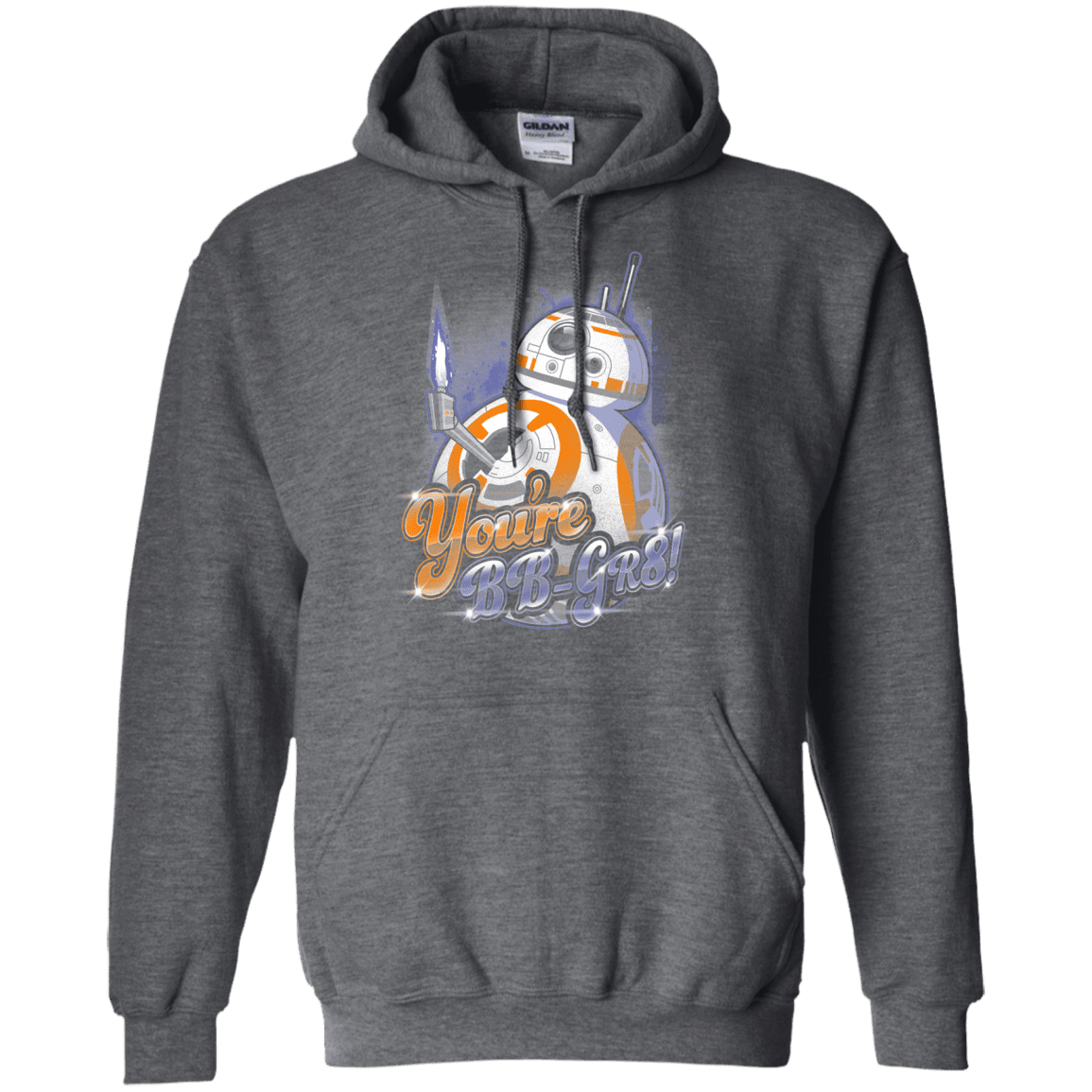 Sweatshirts Dark Heather / S BB Great Pullover Hoodie