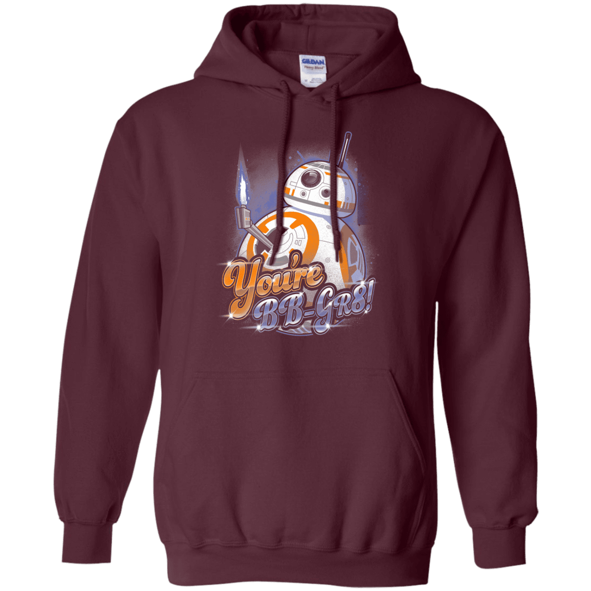 Sweatshirts Maroon / S BB Great Pullover Hoodie