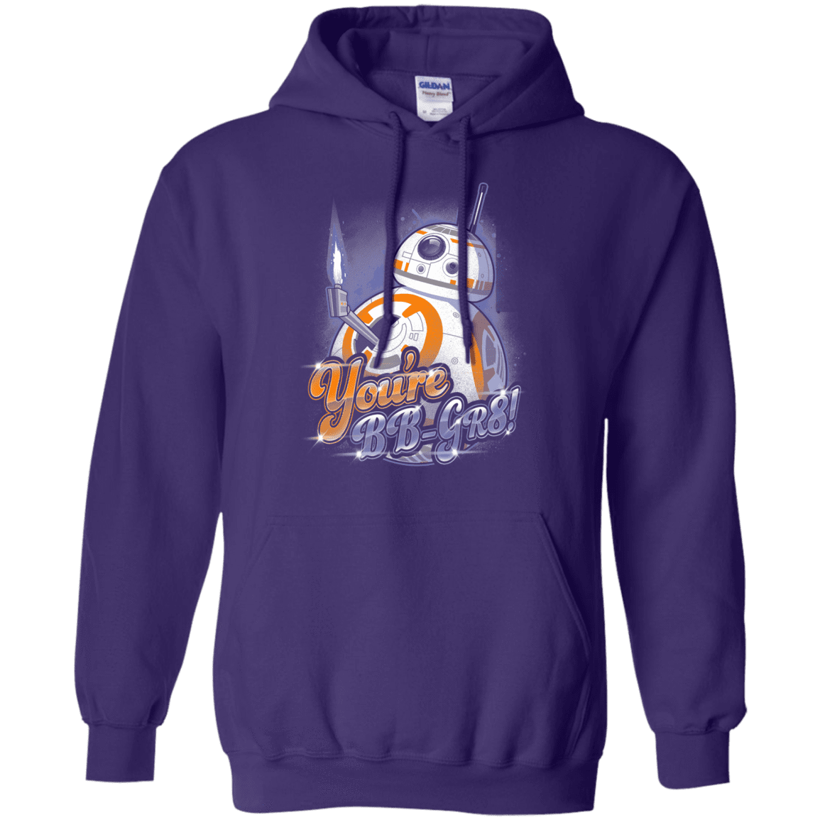 Sweatshirts Purple / S BB Great Pullover Hoodie