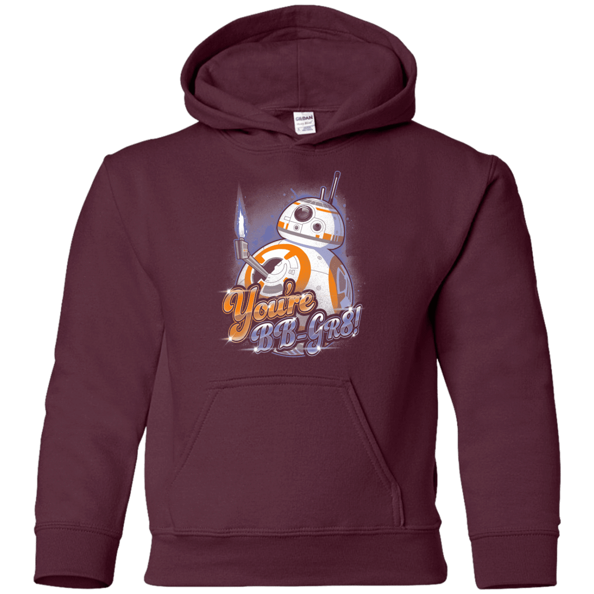 Sweatshirts Maroon / YS BB Great Youth Hoodie