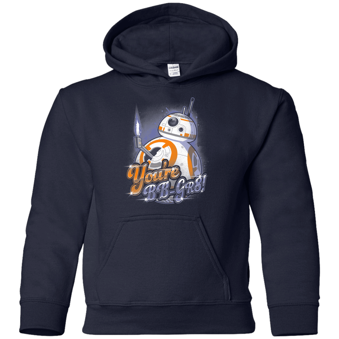 Sweatshirts Navy / YS BB Great Youth Hoodie