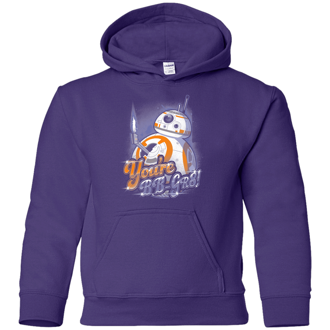 Sweatshirts Purple / YS BB Great Youth Hoodie
