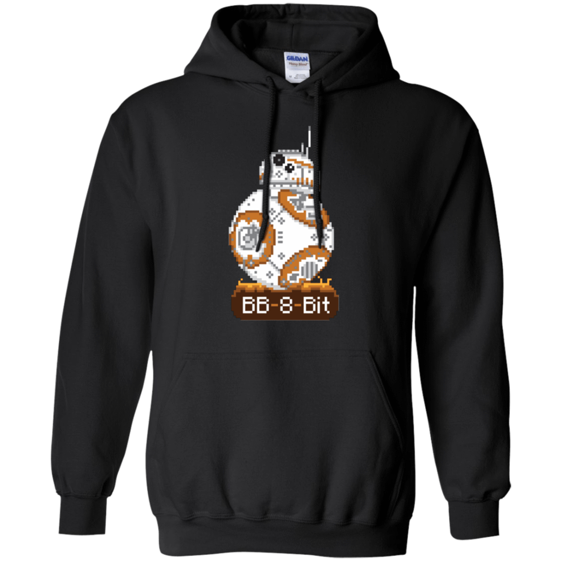 Sweatshirts Black / Small BB8Bit Pullover Hoodie