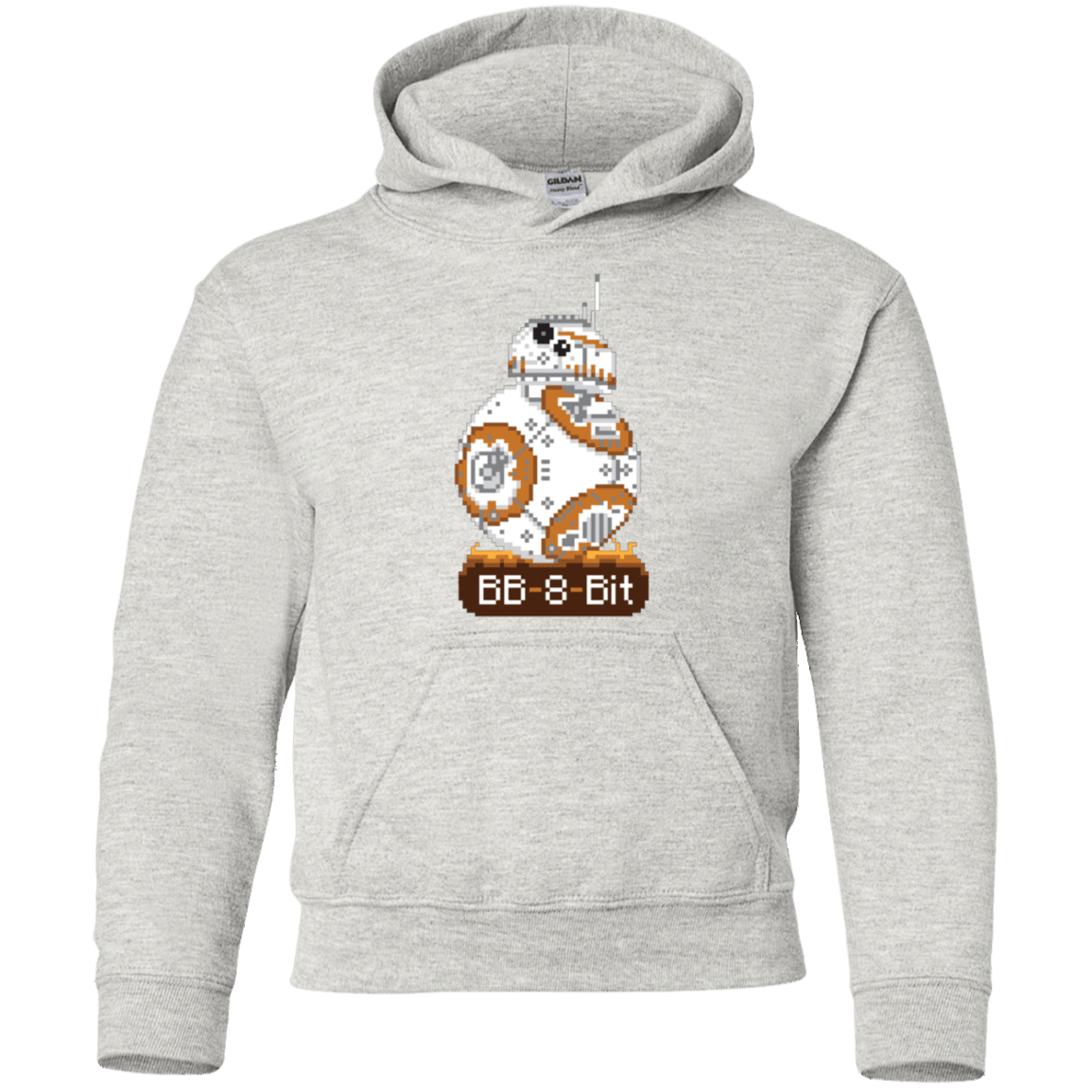 Sweatshirts Ash / YS BB8Bit Youth Hoodie