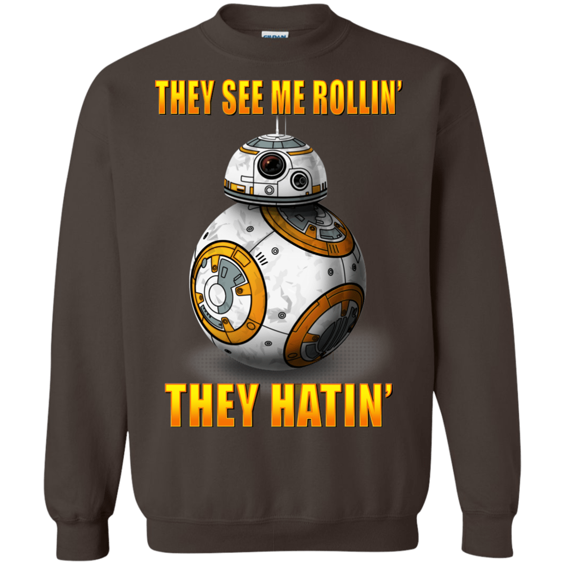 Sweatshirts Dark Chocolate / Small BB8TSMR Crewneck Sweatshirt