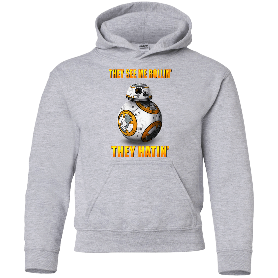 Sweatshirts Sport Grey / YS BB8TSMR Youth Hoodie