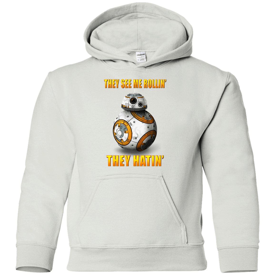 Sweatshirts White / YS BB8TSMR Youth Hoodie