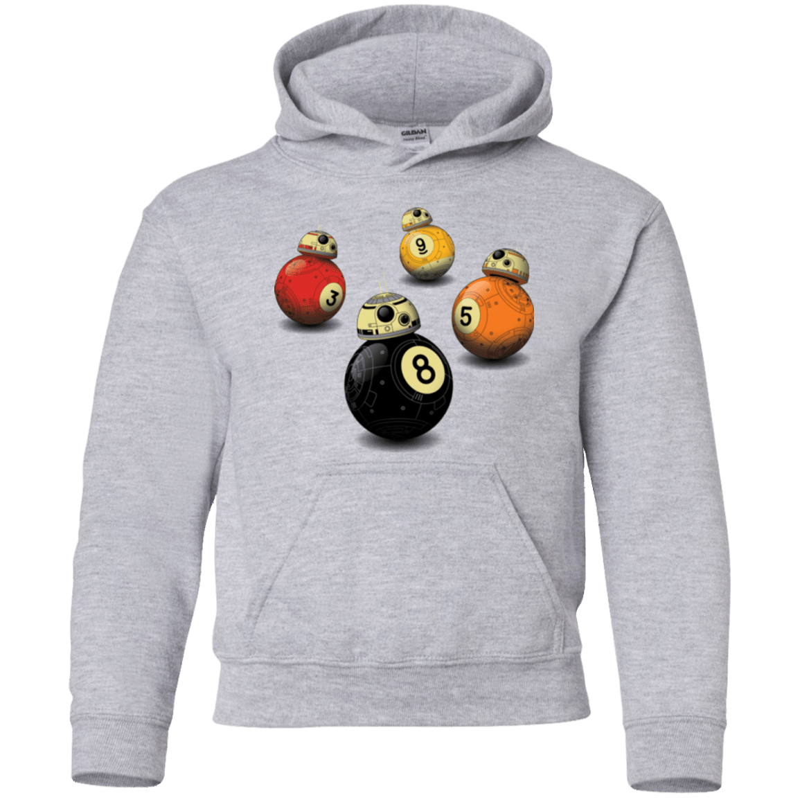 Sweatshirts Sport Grey / YS BB9 Ball Youth Hoodie