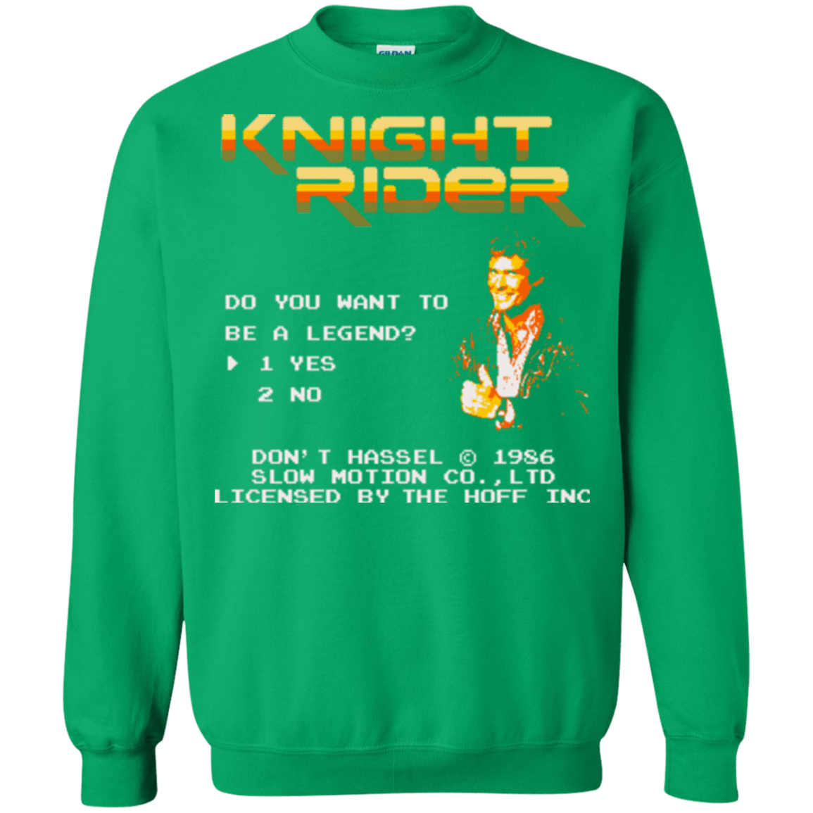 Sweatshirts Irish Green / Small Be a legend Crewneck Sweatshirt