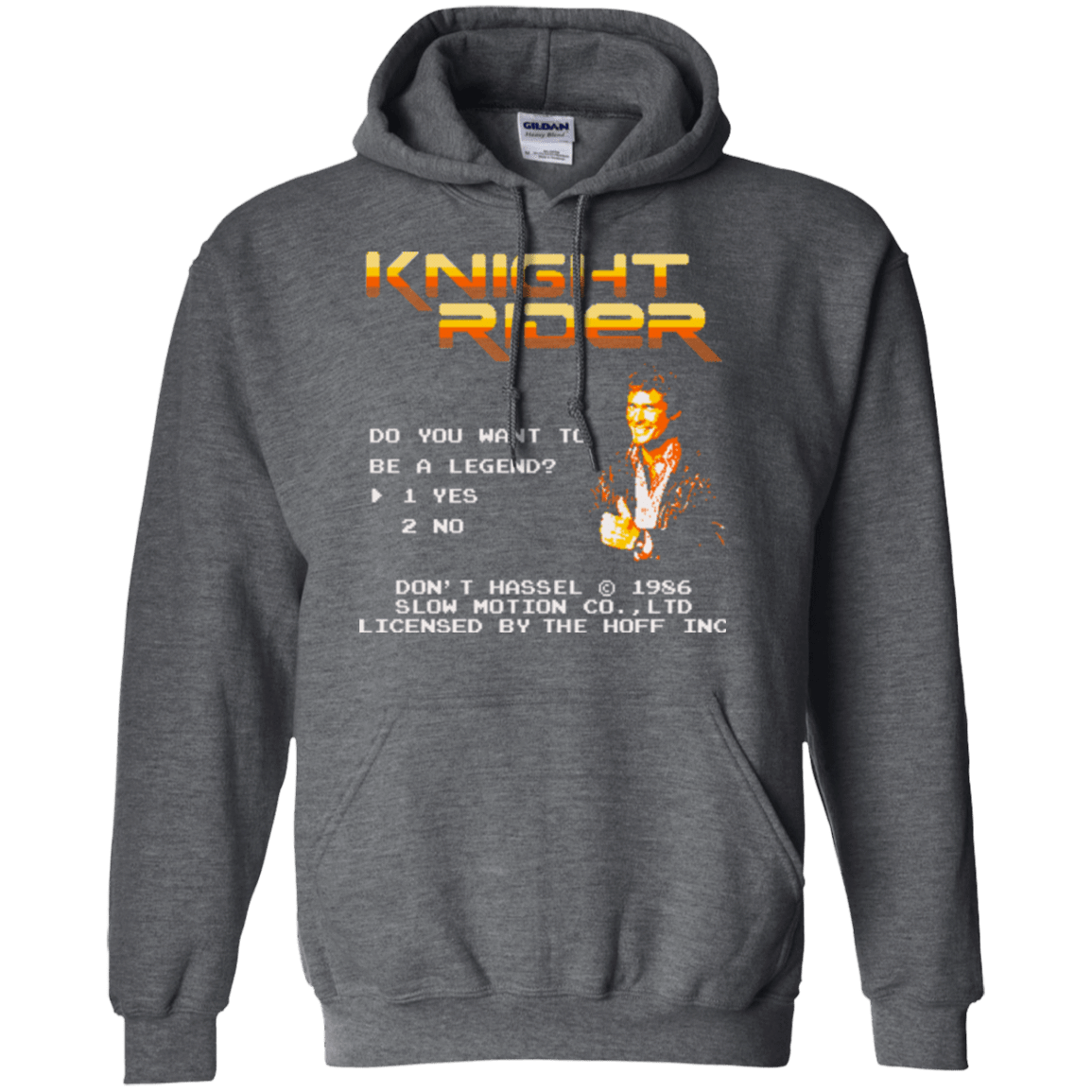 Sweatshirts Dark Heather / Small Be a legend Pullover Hoodie