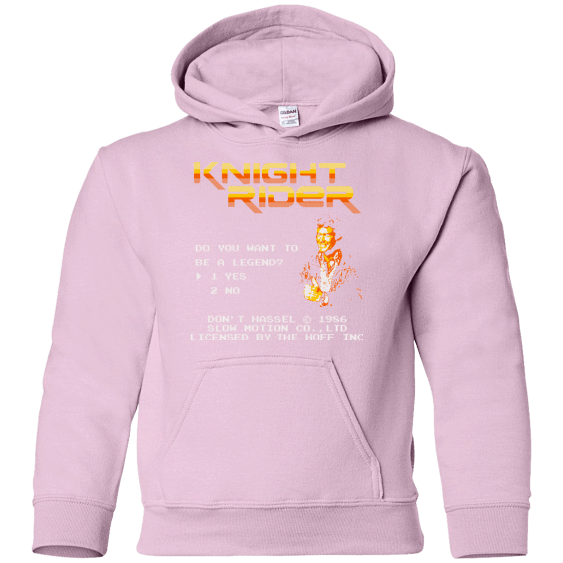 Sweatshirts Light Pink / YS Be a legend Youth Hoodie