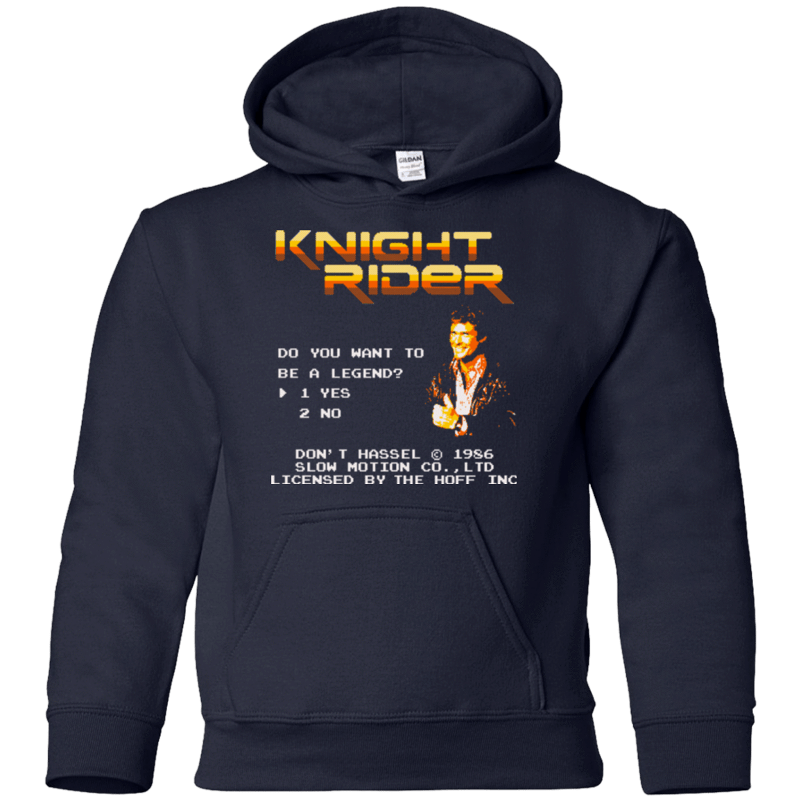 Sweatshirts Navy / YS Be a legend Youth Hoodie