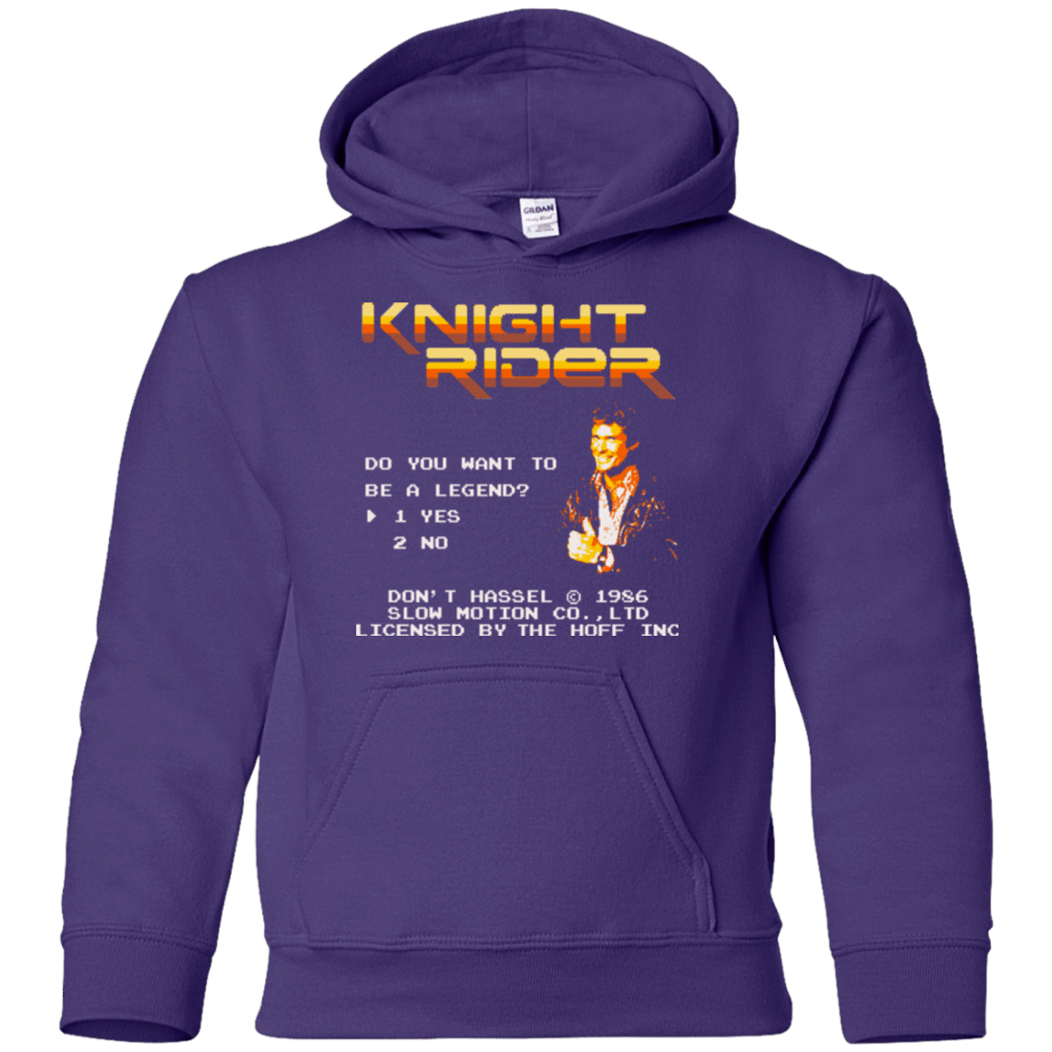 Sweatshirts Purple / YS Be a legend Youth Hoodie