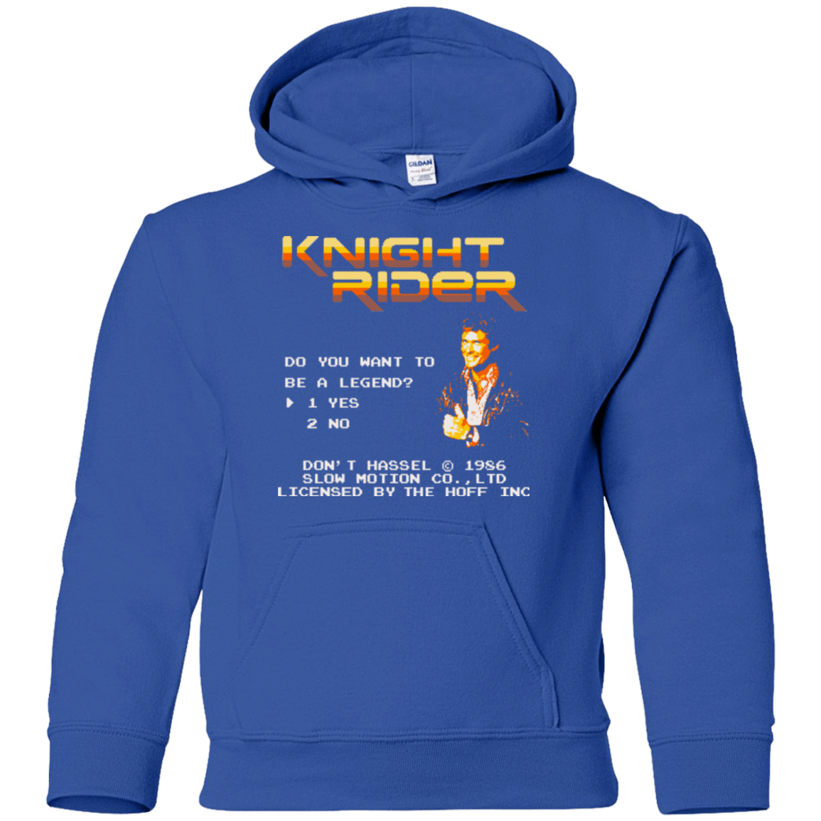 Sweatshirts Royal / YS Be a legend Youth Hoodie