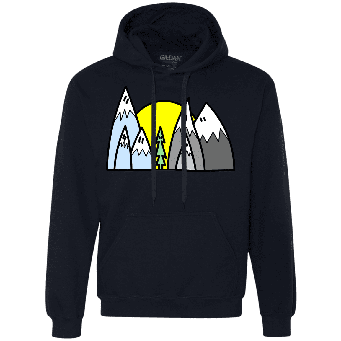 Sweatshirts Navy / S Be Different Premium Fleece Hoodie