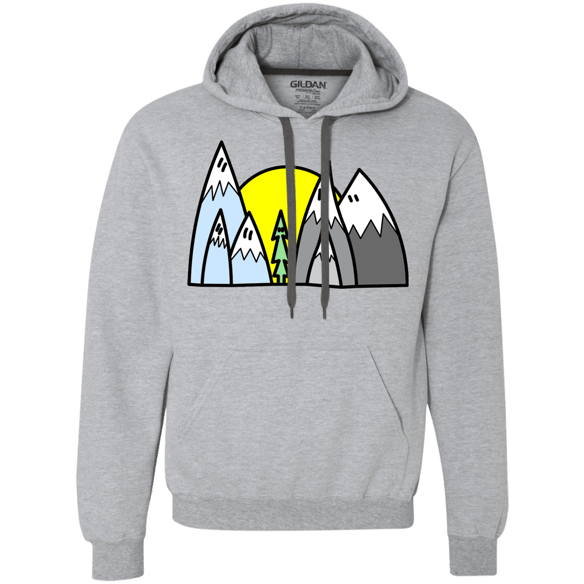 Sweatshirts Sport Grey / S Be Different Premium Fleece Hoodie
