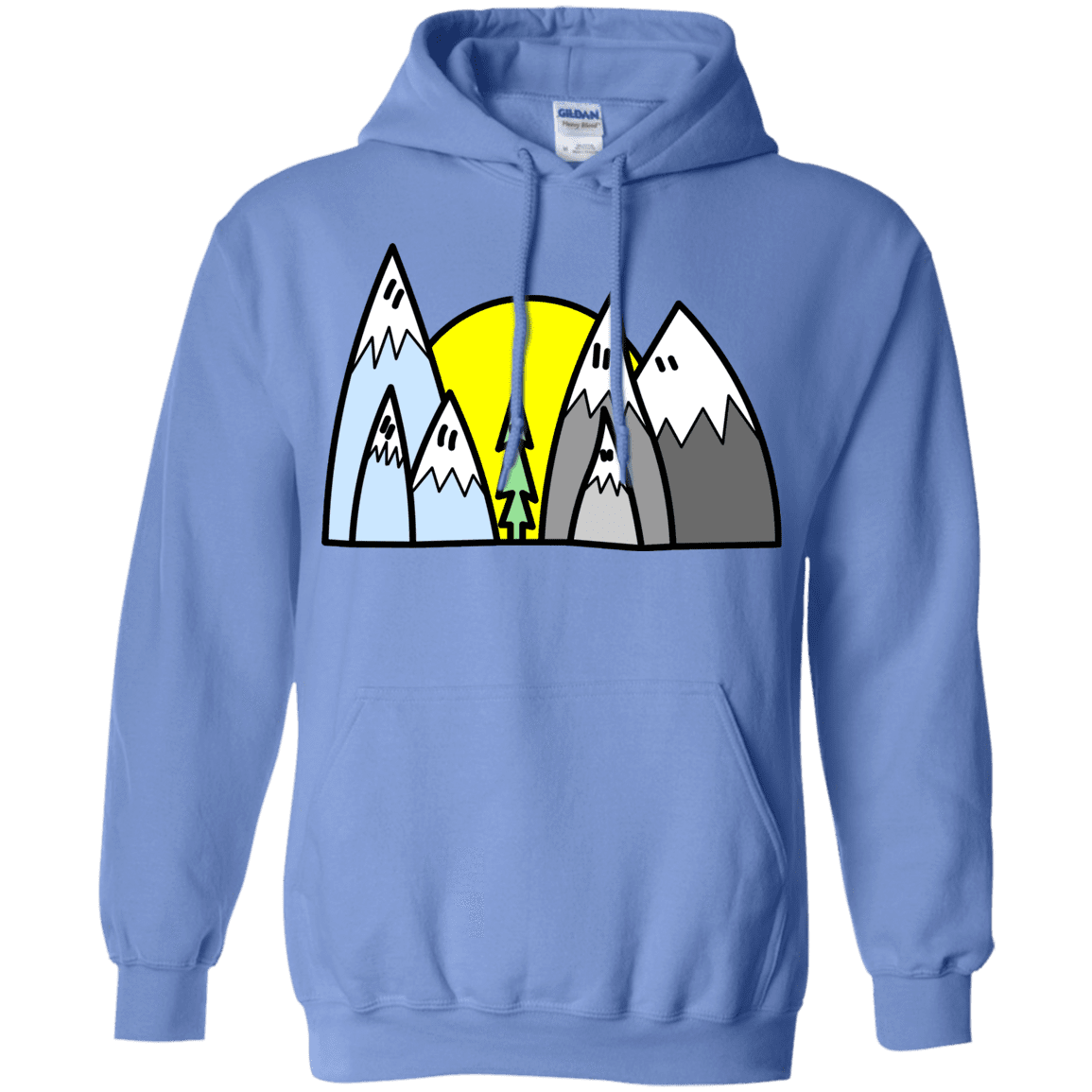 Sweatshirts Carolina Blue / S Be Different Pullover Hoodie