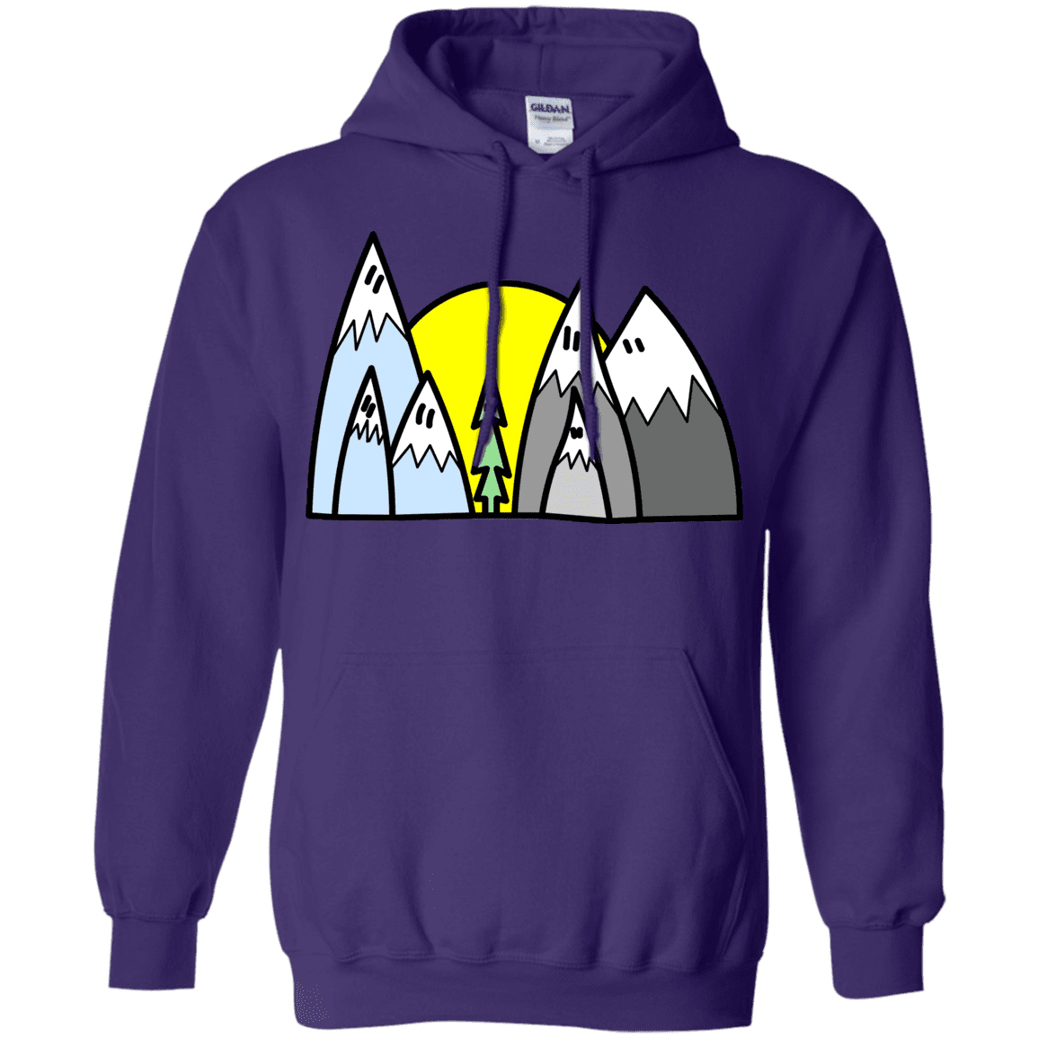 Sweatshirts Purple / S Be Different Pullover Hoodie