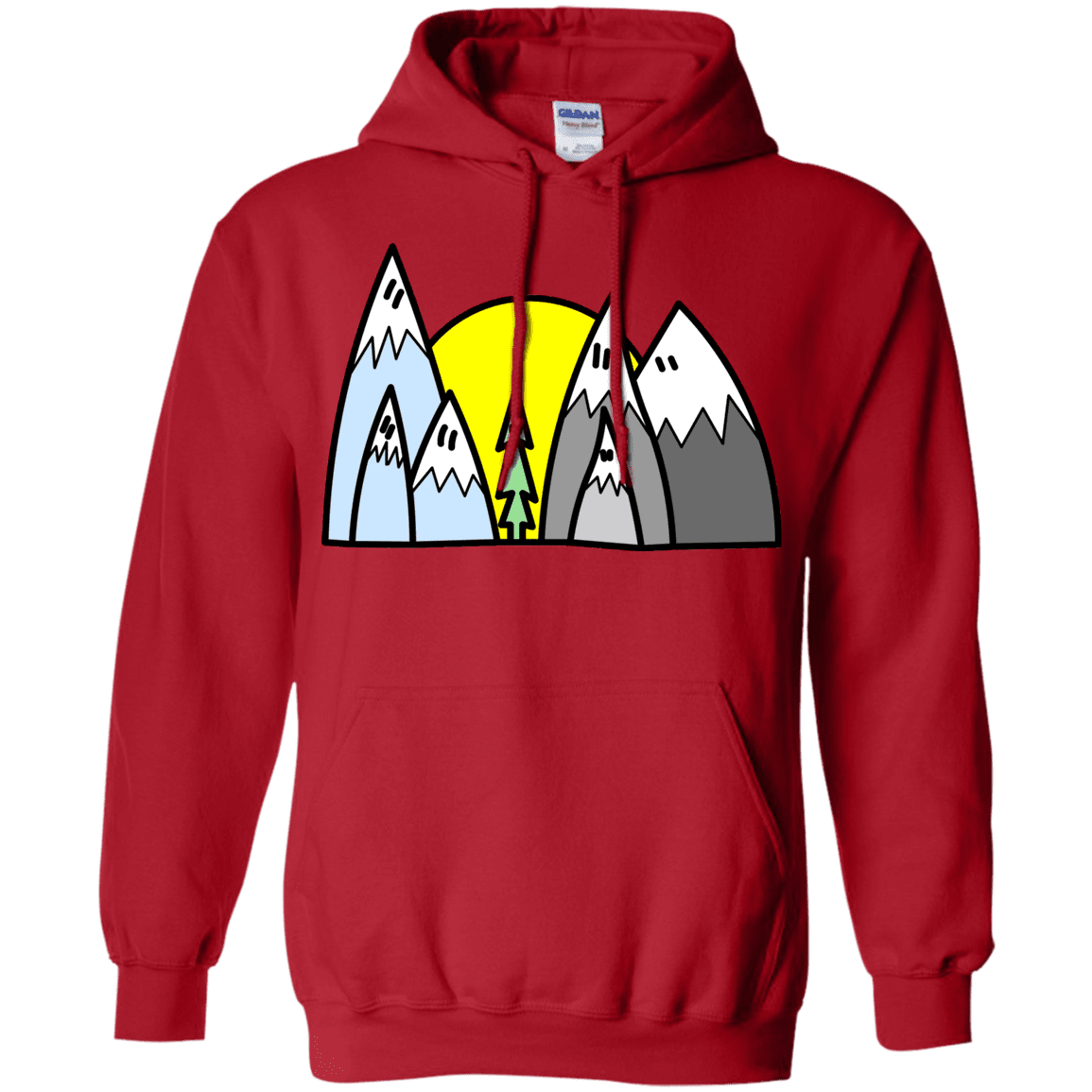 Sweatshirts Red / S Be Different Pullover Hoodie