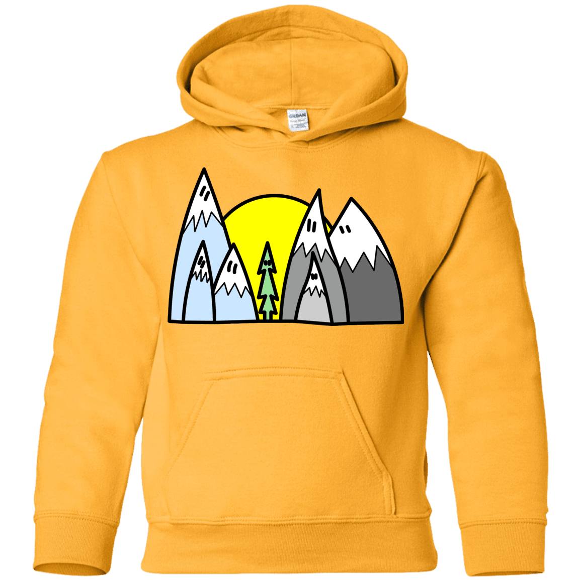 Sweatshirts Gold / YS Be Different Youth Hoodie