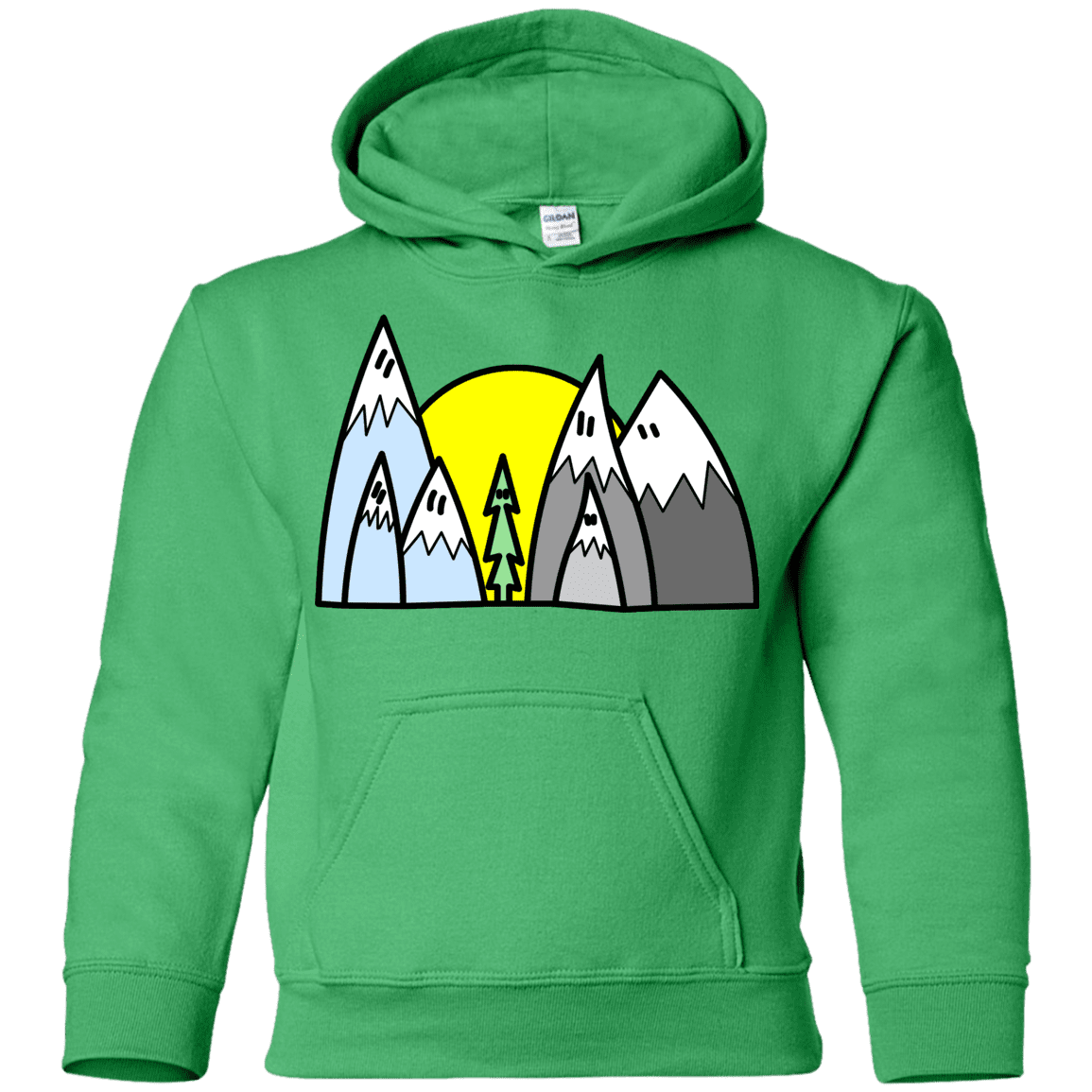 Sweatshirts Irish Green / YS Be Different Youth Hoodie