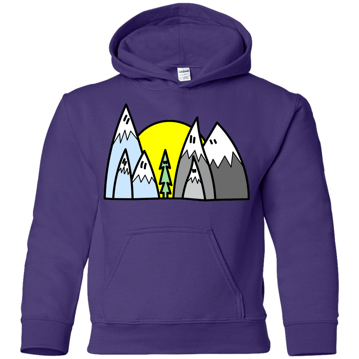 Sweatshirts Purple / YS Be Different Youth Hoodie