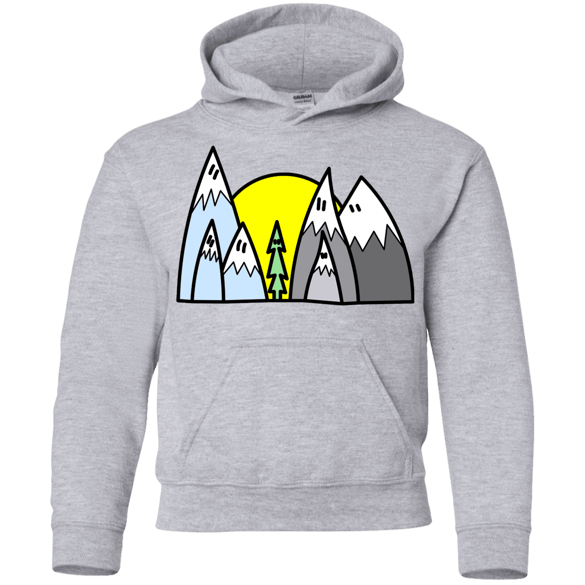 Sweatshirts Sport Grey / YS Be Different Youth Hoodie