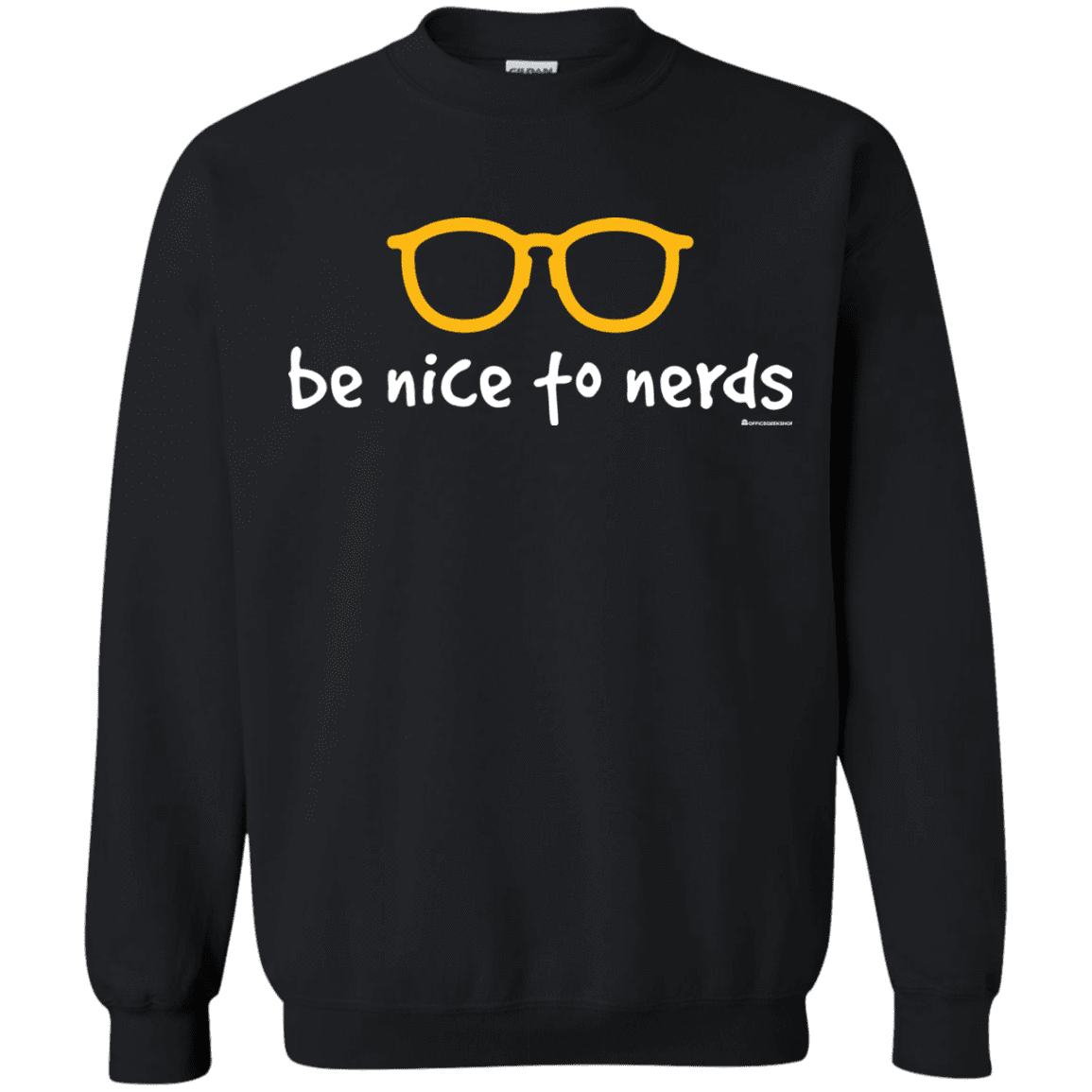 Sweatshirts Black / Small Be Nice To Nerds Crewneck Sweatshirt