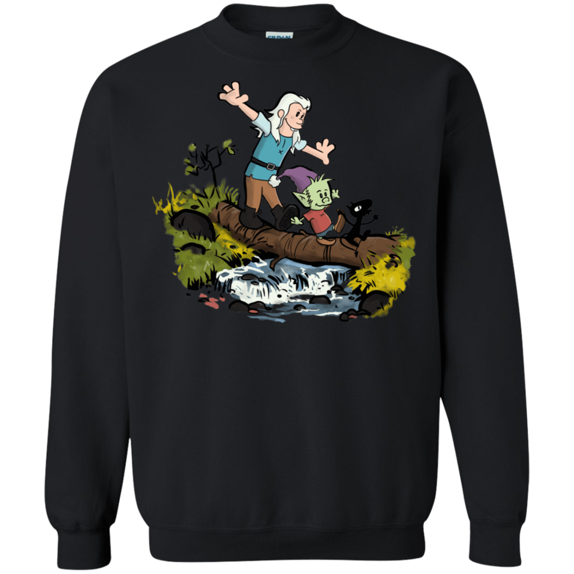 Sweatshirts Black / S Bean and Elfo Crewneck Sweatshirt