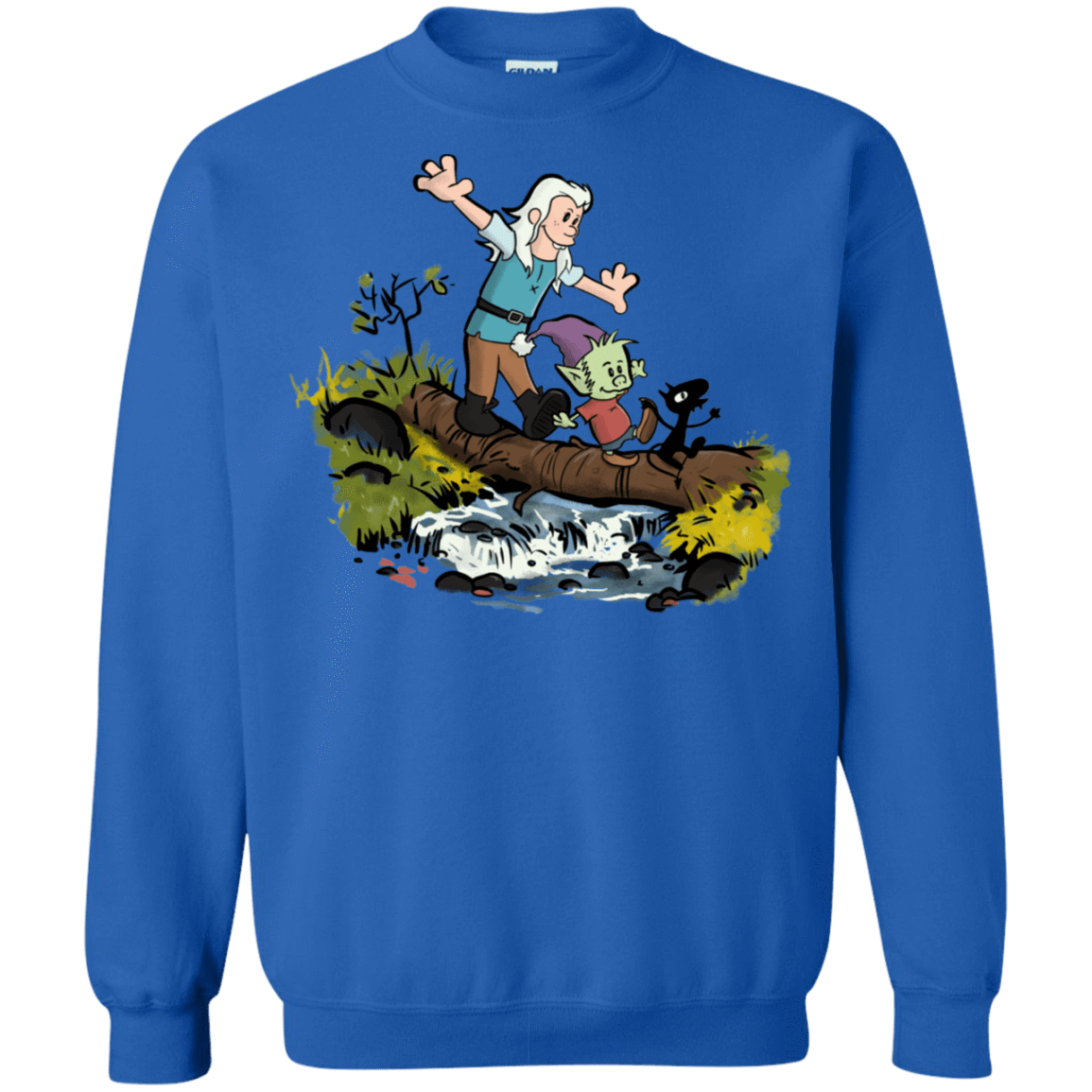 Sweatshirts Royal / S Bean and Elfo Crewneck Sweatshirt