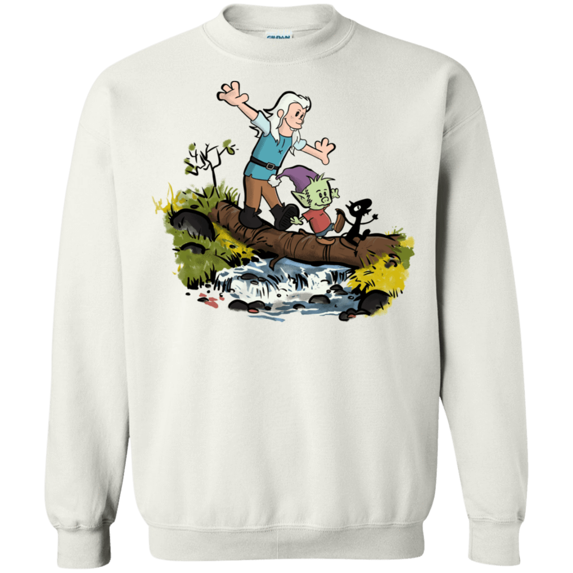 Sweatshirts White / S Bean and Elfo Crewneck Sweatshirt