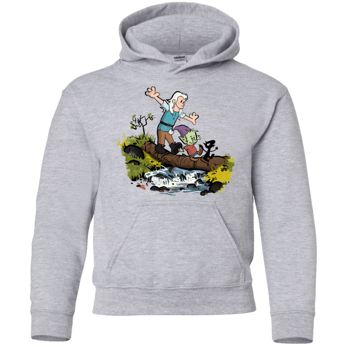 Sweatshirts Sport Grey / YS Bean and Elfo Youth Hoodie