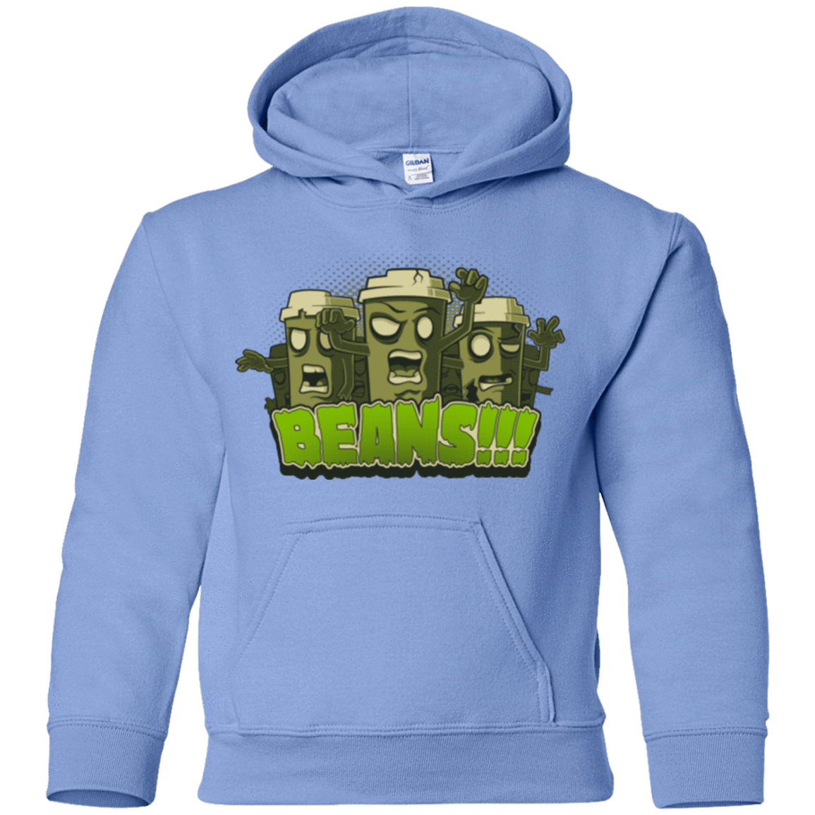 Sweatshirts Carolina Blue / YS Beans Youth Hoodie