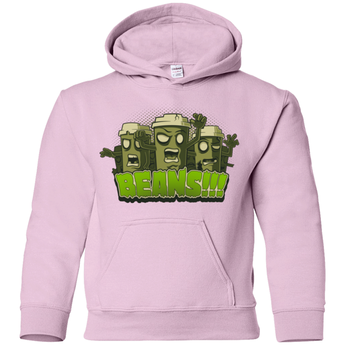 Sweatshirts Light Pink / YS Beans Youth Hoodie