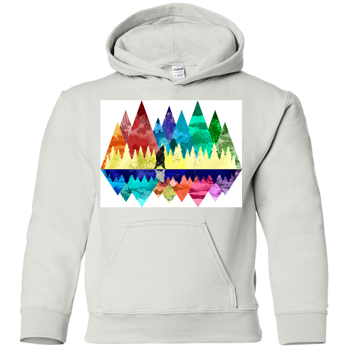 Sweatshirts White / YS Bear Color Forest Youth Hoodie