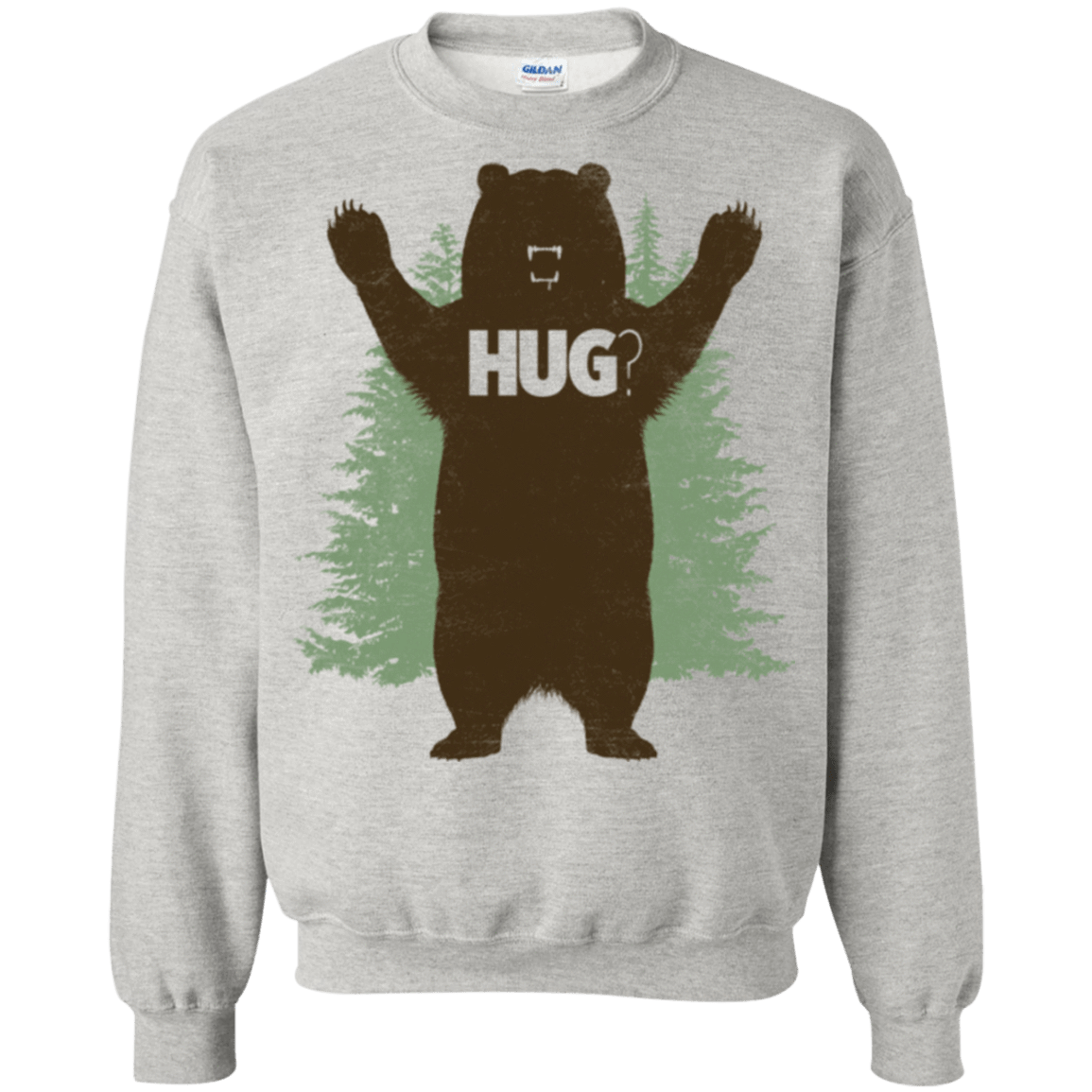 Sweatshirts Ash / Small Bear Hug Crewneck Sweatshirt