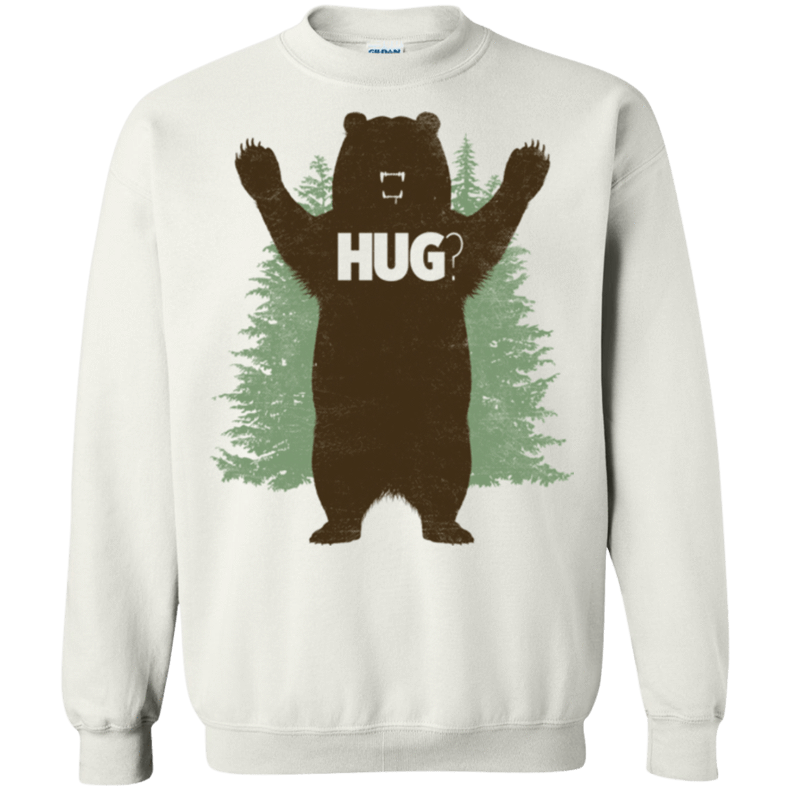 Sweatshirts White / Small Bear Hug Crewneck Sweatshirt