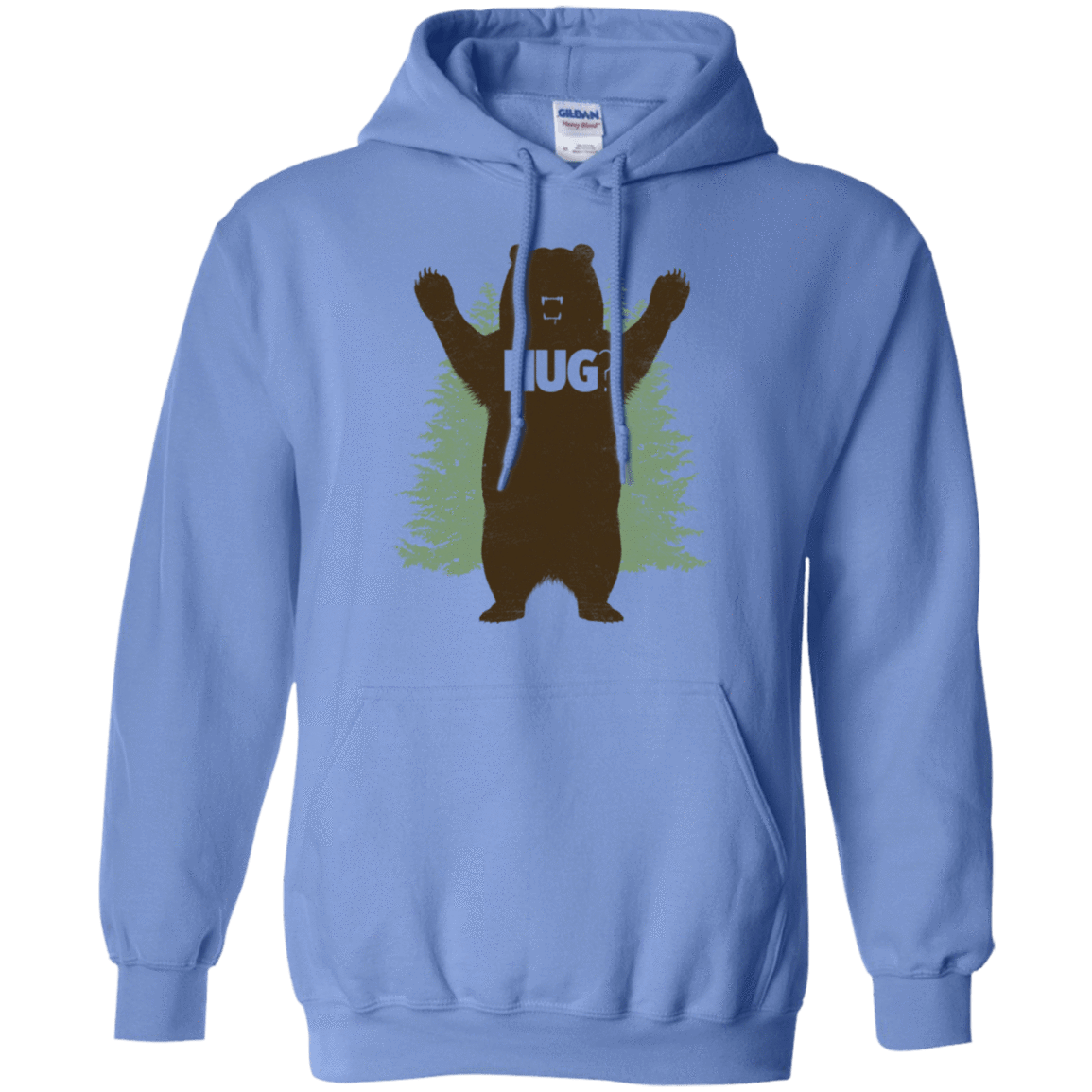 Sweatshirts Carolina Blue / Small Bear Hug Pullover Hoodie
