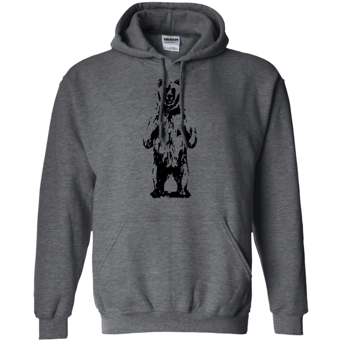 Sweatshirts Dark Heather / S Bear Hug Pullover Hoodie