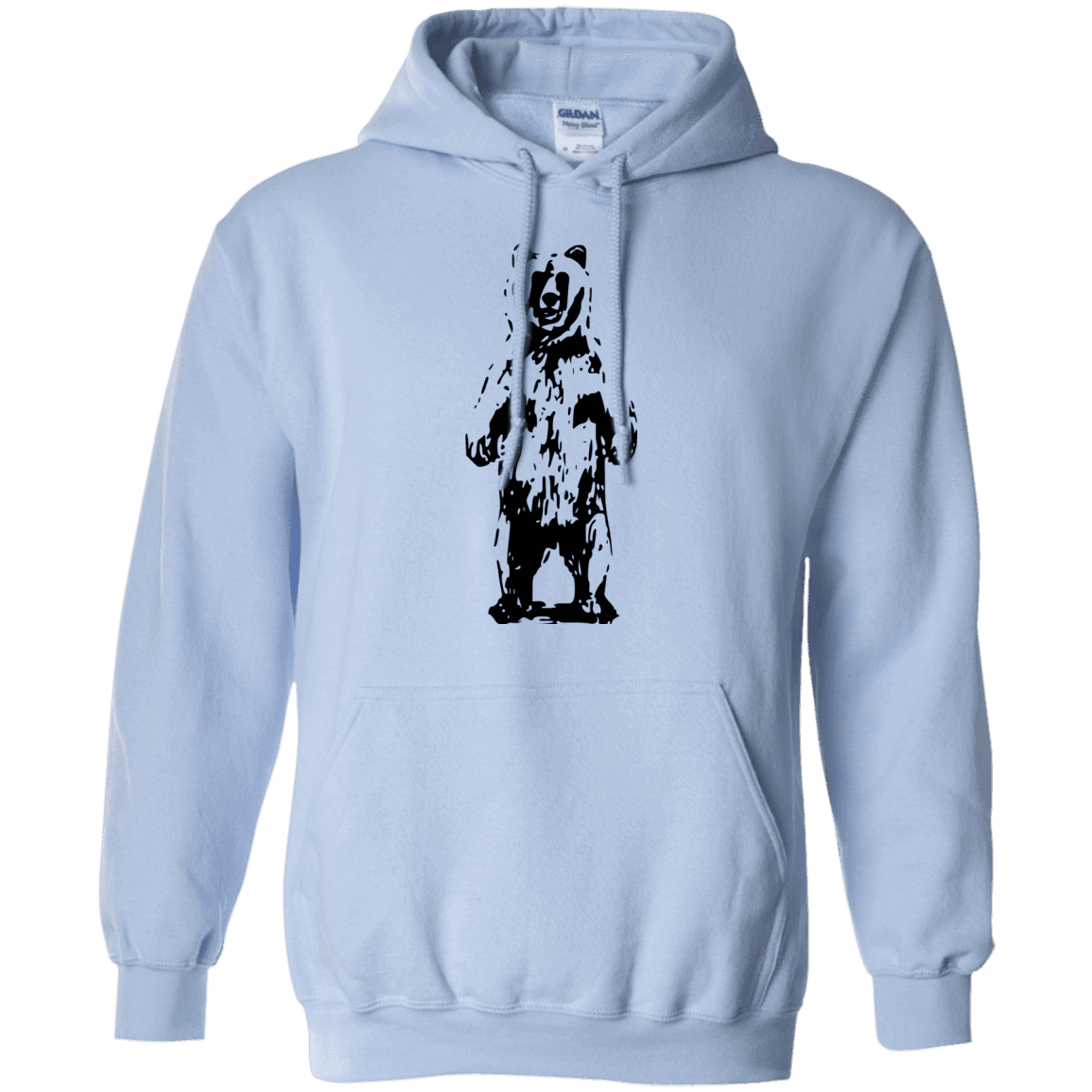 Sweatshirts Light Blue / S Bear Hug Pullover Hoodie