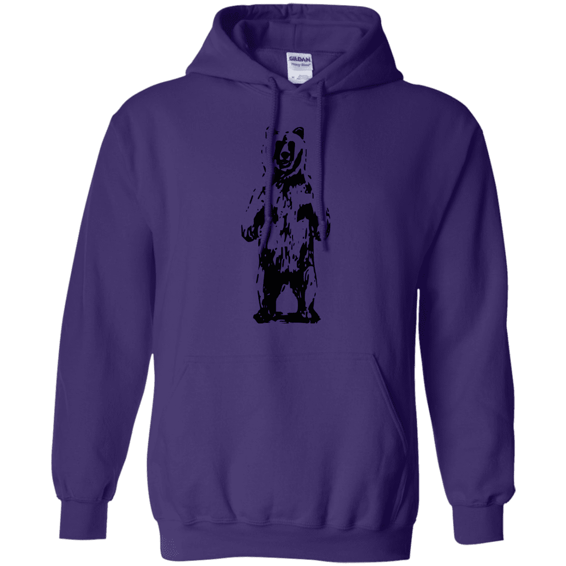 Sweatshirts Purple / S Bear Hug Pullover Hoodie