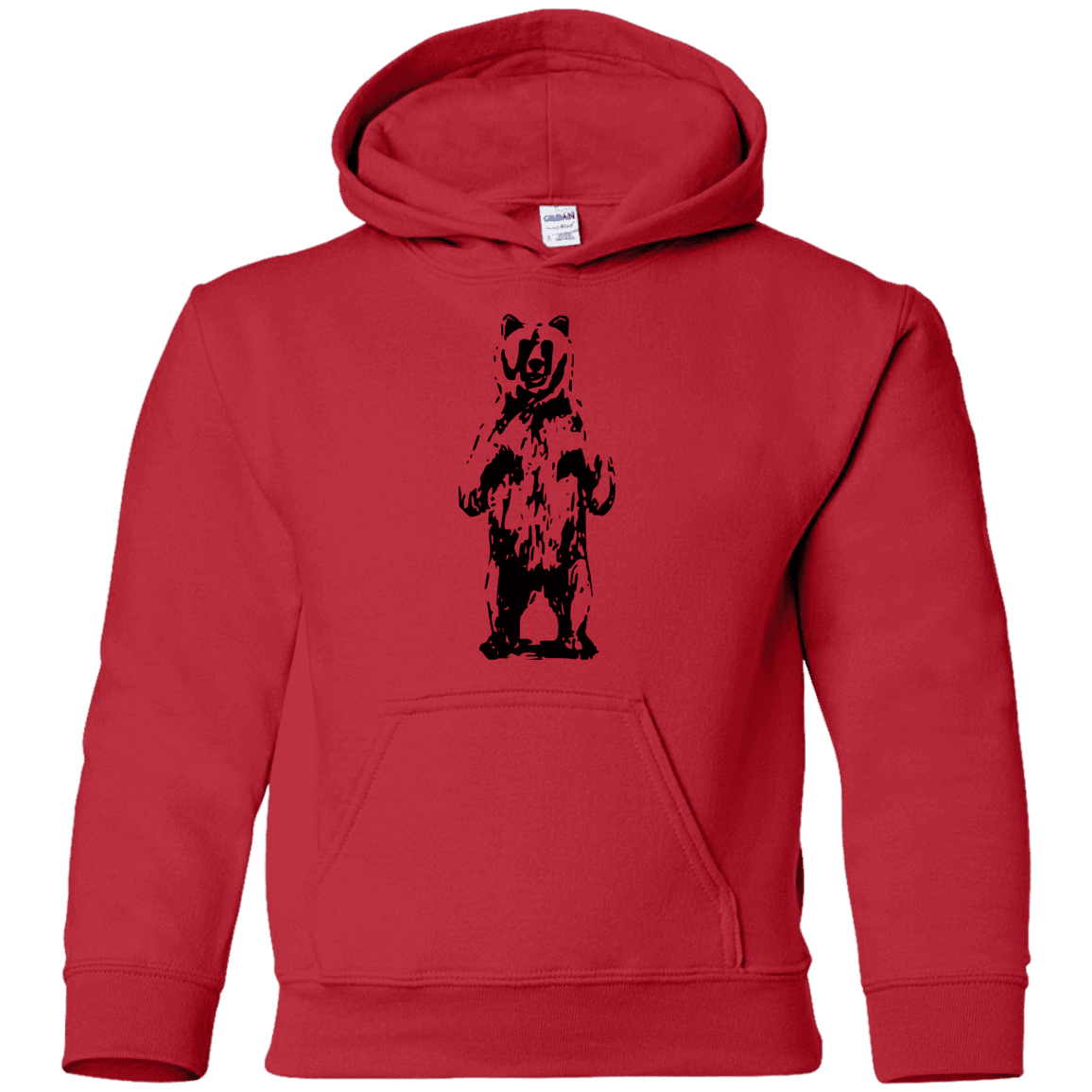 Sweatshirts Red / YS Bear Hug Youth Hoodie
