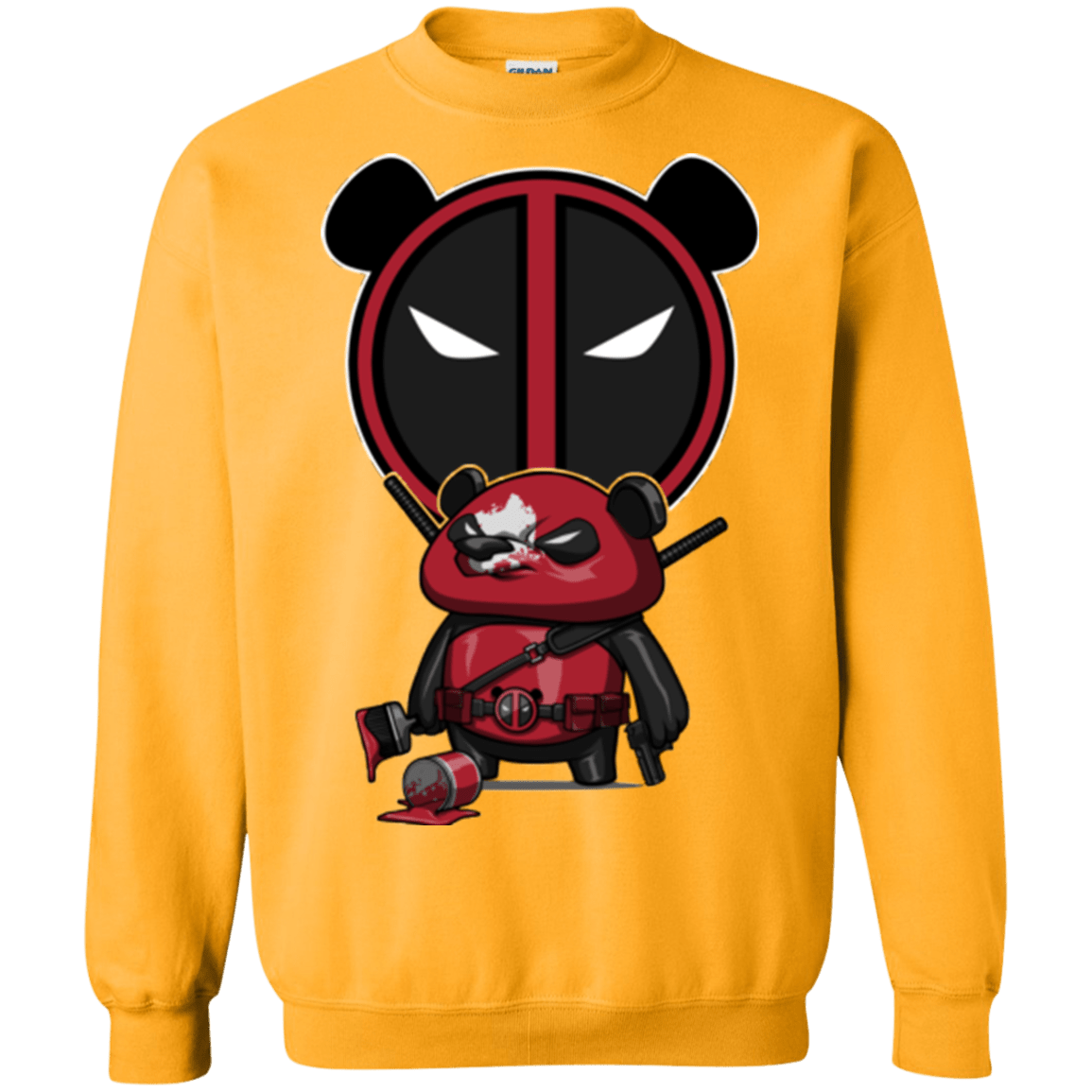 Sweatshirts Gold / Small Bear Pool Crewneck Sweatshirt