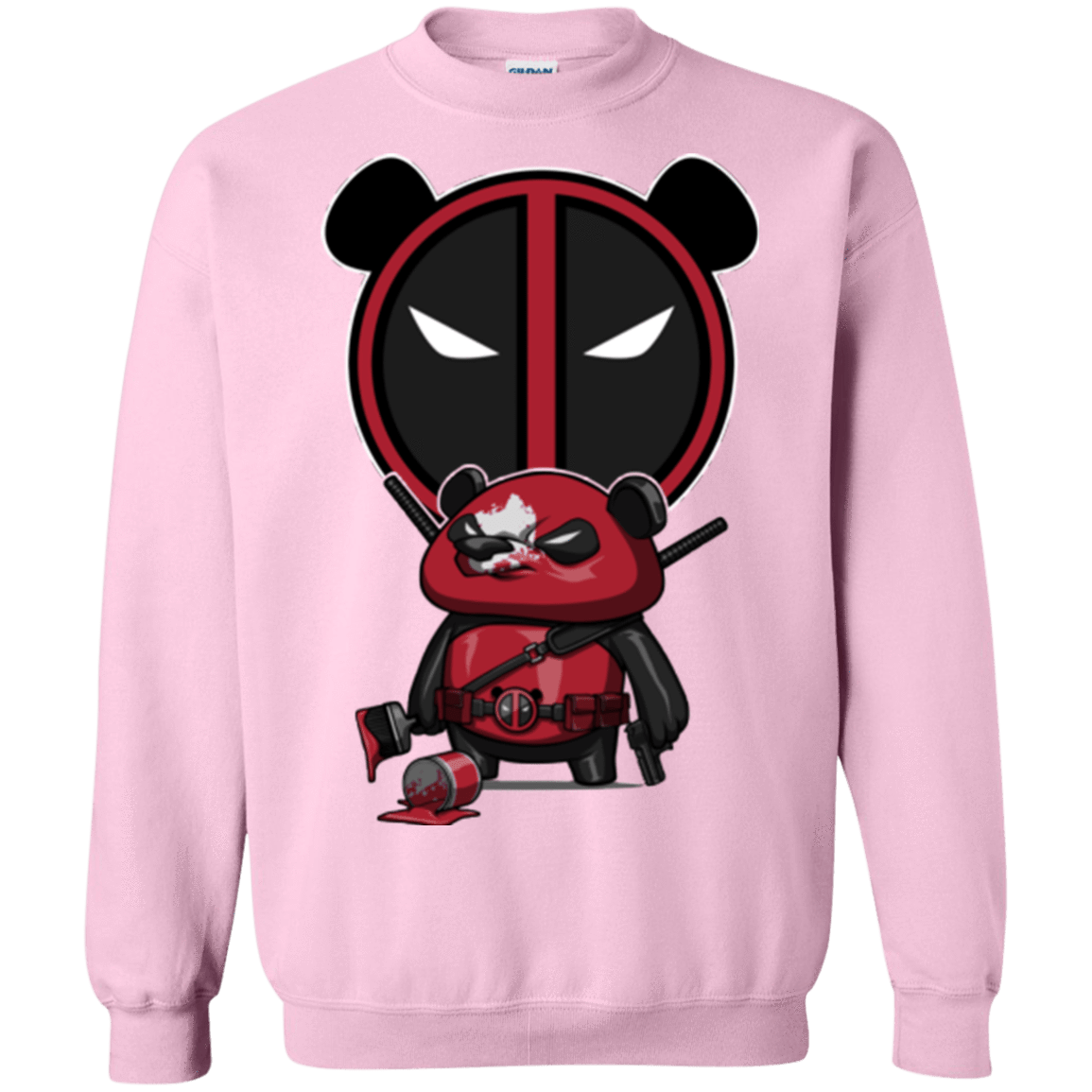 Sweatshirts Light Pink / Small Bear Pool Crewneck Sweatshirt