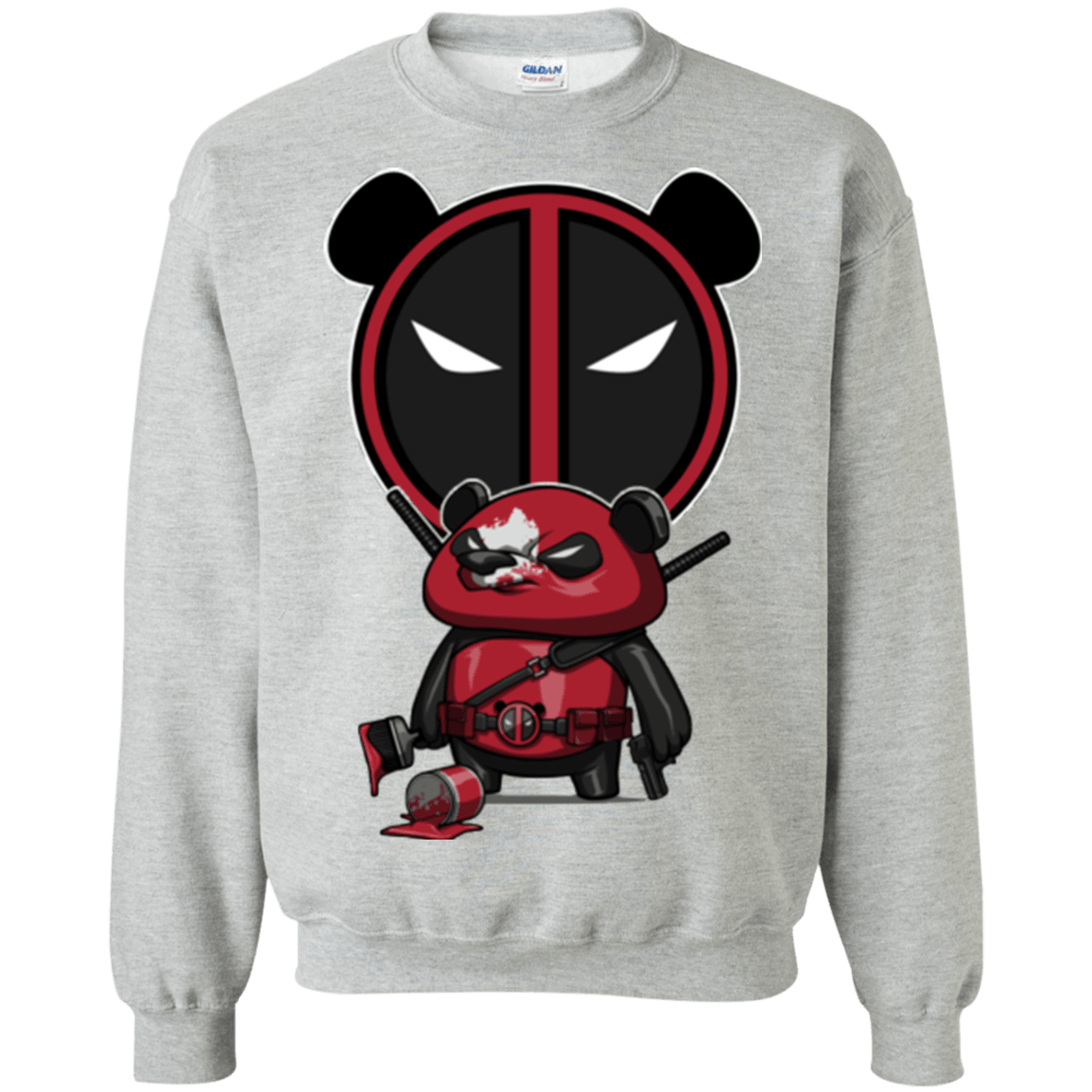 Sweatshirts Sport Grey / Small Bear Pool Crewneck Sweatshirt