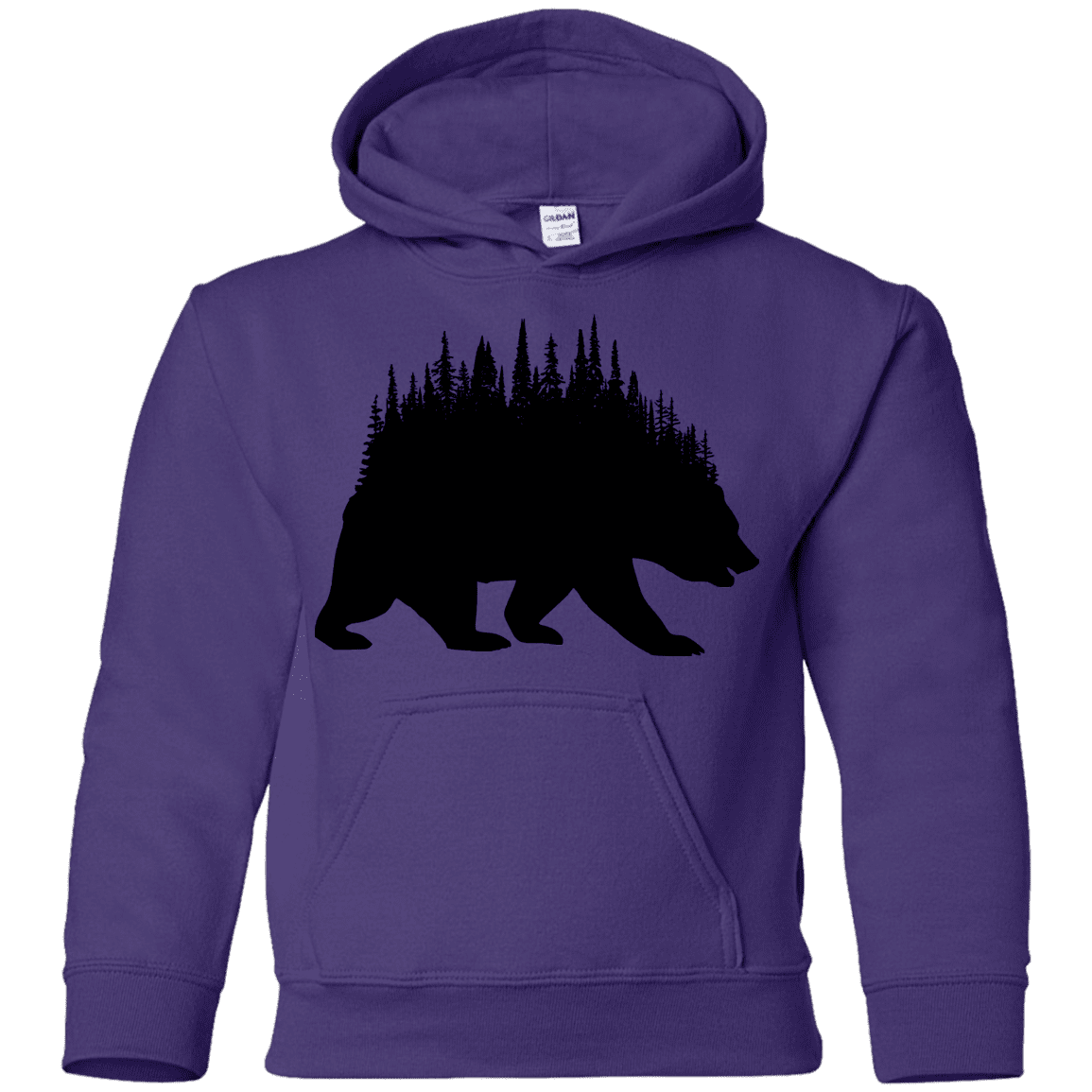 Sweatshirts Purple / YS Bears Home Youth Hoodie