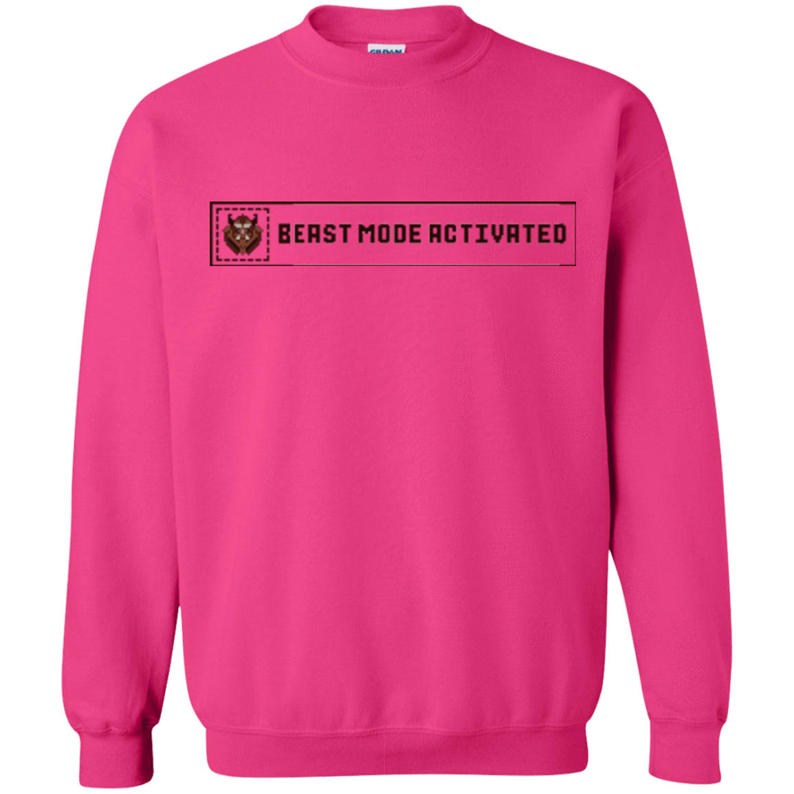 Sweatshirts Heliconia / Small Beast Mode Activated Crewneck Sweatshirt