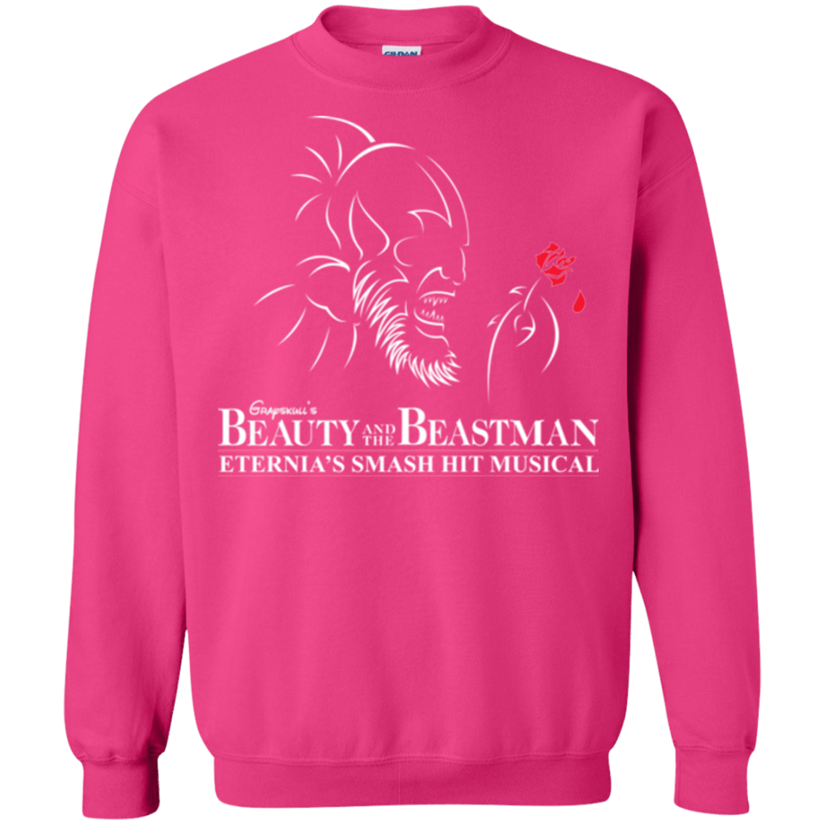Sweatshirts Heliconia / Small Beauty and the Beastman Crewneck Sweatshirt