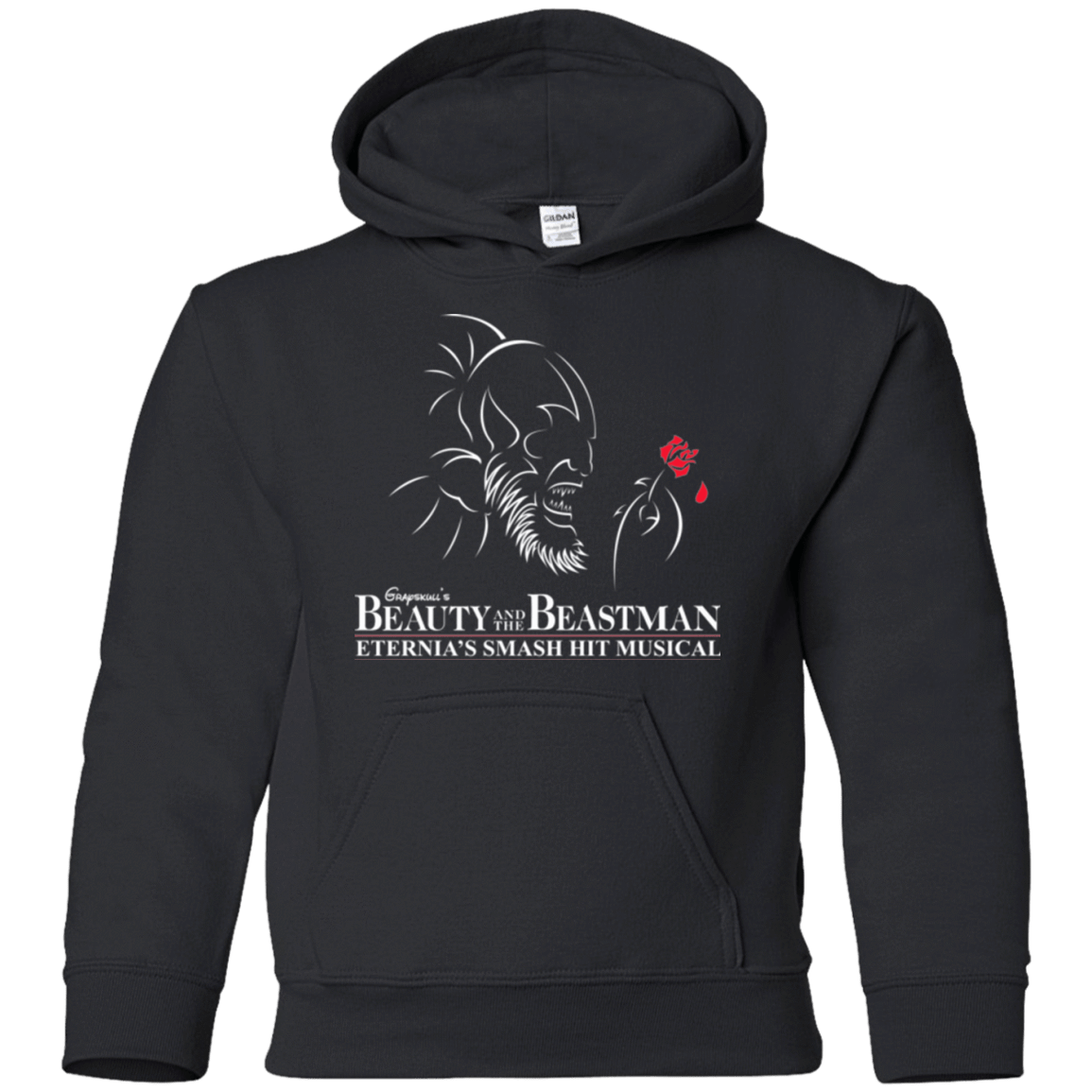 Sweatshirts Black / YS Beauty and the Beastman Youth Hoodie