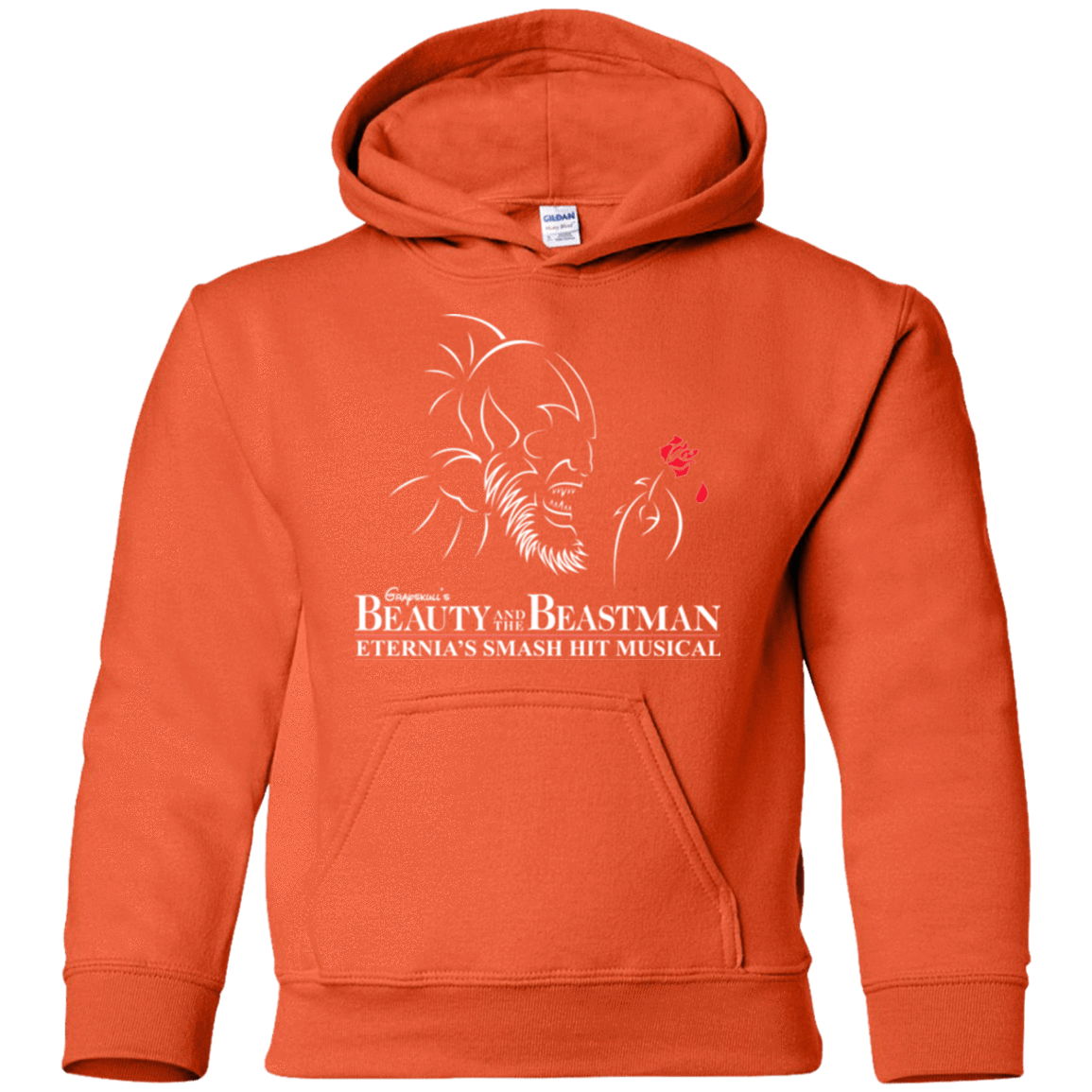 Sweatshirts Orange / YS Beauty and the Beastman Youth Hoodie